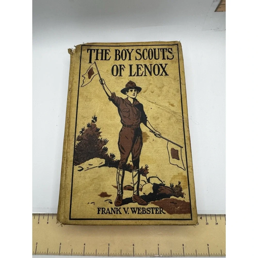 The Boy Scouts of Lenox by Frank V. Webster 1915 Cupples & Leon Vintage Book BSA